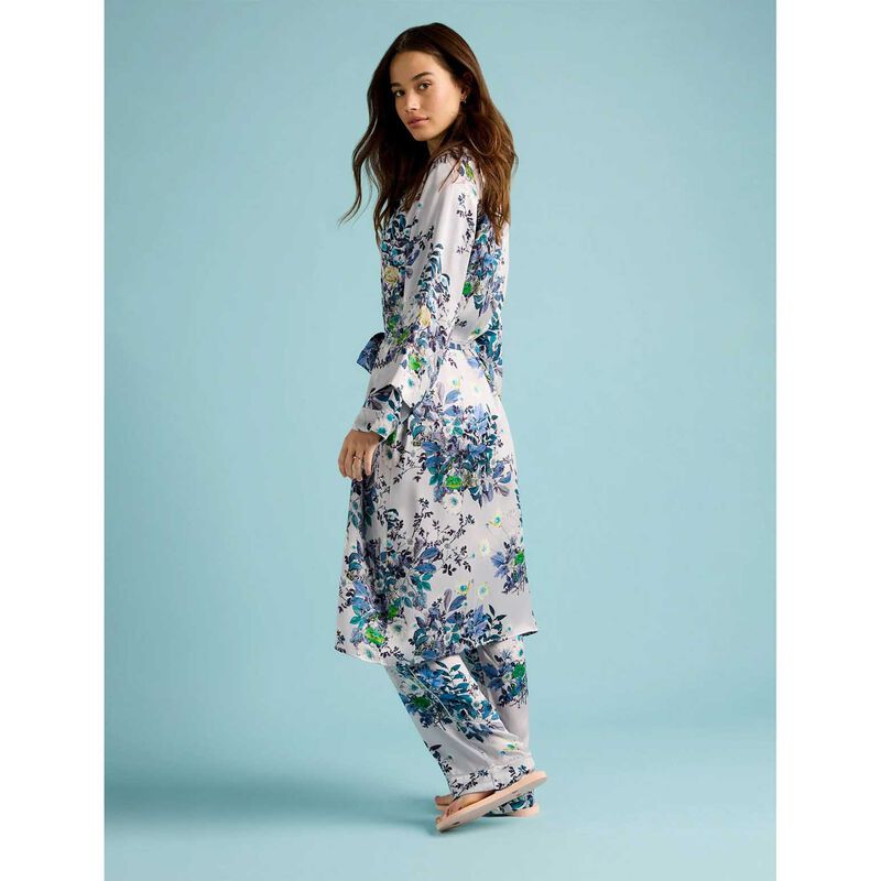 Papinelle x Karen Walker Love Letters Silk Maxi Robe image number 2